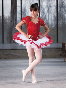 HEARTTOUCH Giacca da balletto da bambina, a maniche lunghe, per danza classica, in cotone, colore blu, 130